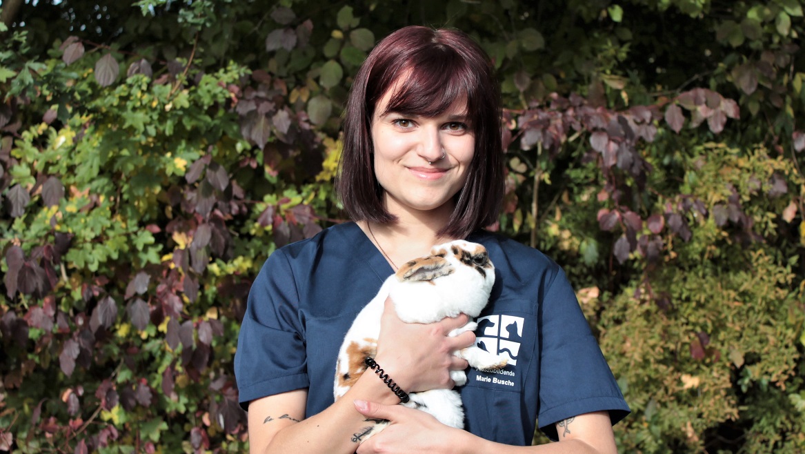 Marie Busche TMFA Azubi Tierarztpraxis an der Ill Tierarzt Illingen 4